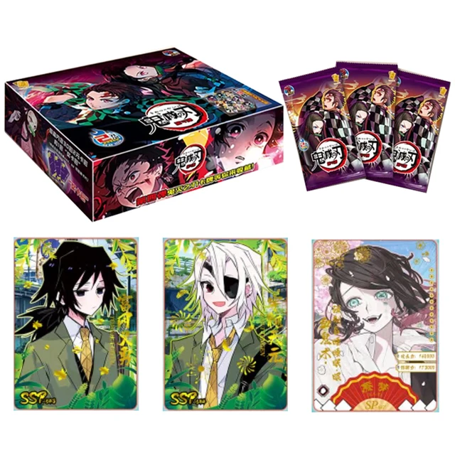 Demon Slayer Card TCG Game Cards Kimetsu No Yaiba Table Playing Toys For Family Children Christmas Gift 1