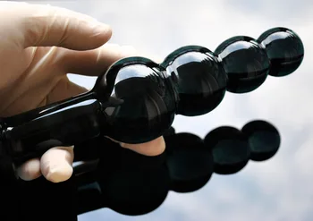 2022 Pyrex Glass Anal Beads big balls crystal dildo penis butt plug artificial dick masturbate adult sex toy for women men gay 5