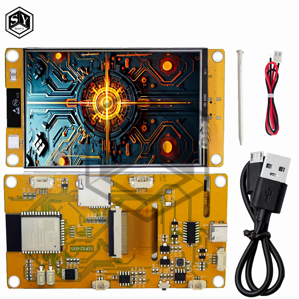 รูปสินค้า หน้าจอ TFT ขนาด 3.5 นิ้ว สำหรับโปรเจกต์ Arduino