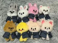 10cm Animal Plush Toys Doll Keychain Cute Soft Stuffed Doll Plush Keychain Peripheral Collection Accompany Gift Toys Game Kids 1