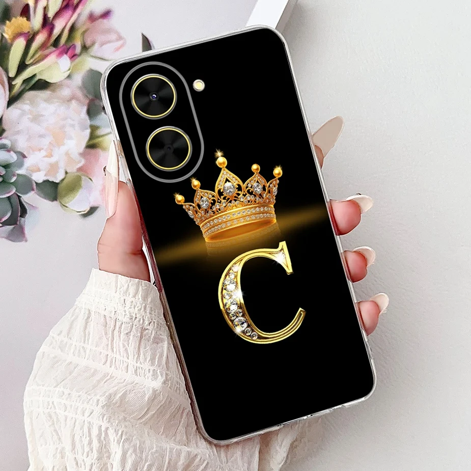 Luxury Fashion Letters Soft Slim Phone Case Cover, Compatible with Xiaomi and Redmi Models