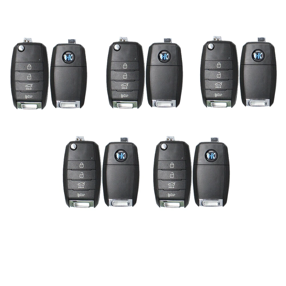 

5Pcs For KEYDIY B19-4 B-Series 4 Button Universal KD Remote Car Key for KD900 KD900+ URG200 KD-X2 KD Programmer for KIA