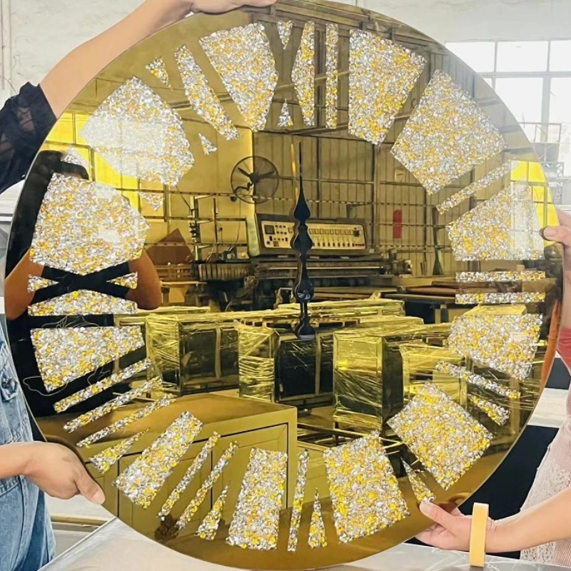 

Wall clock home decoration wall clock with date and day