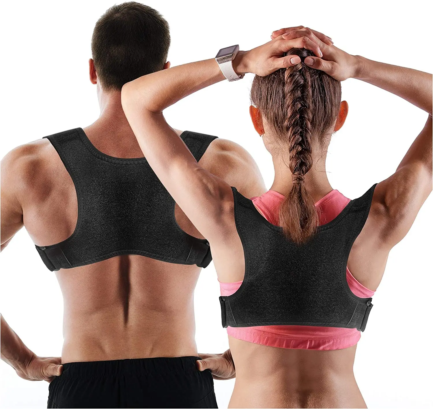 

Spine Posture Corrector Back Support Belt Shoulder Bandage Back Spine Posture Correction Humpback Band Corrector Pain Relief