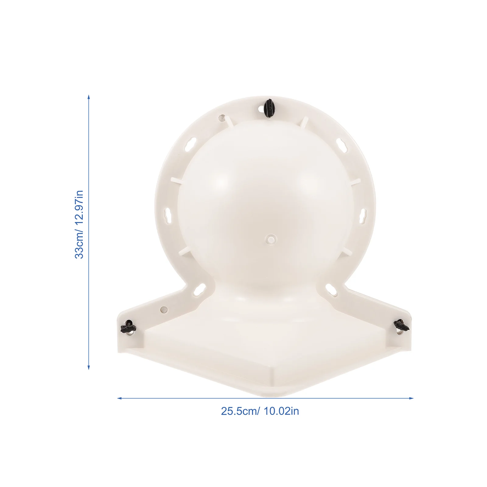 DIY Ball Shaped Balustrade Top Concrete Mold 33x25.5cm Reusable Roman Column Accessories DIY Craft Mould for Church Lightweight