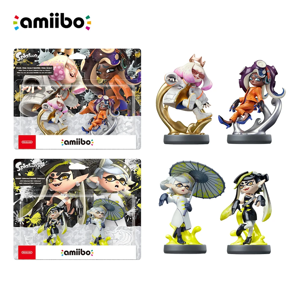 Nintendo Amiibo Figure - splatoon 3 Series - Pearl + Marina