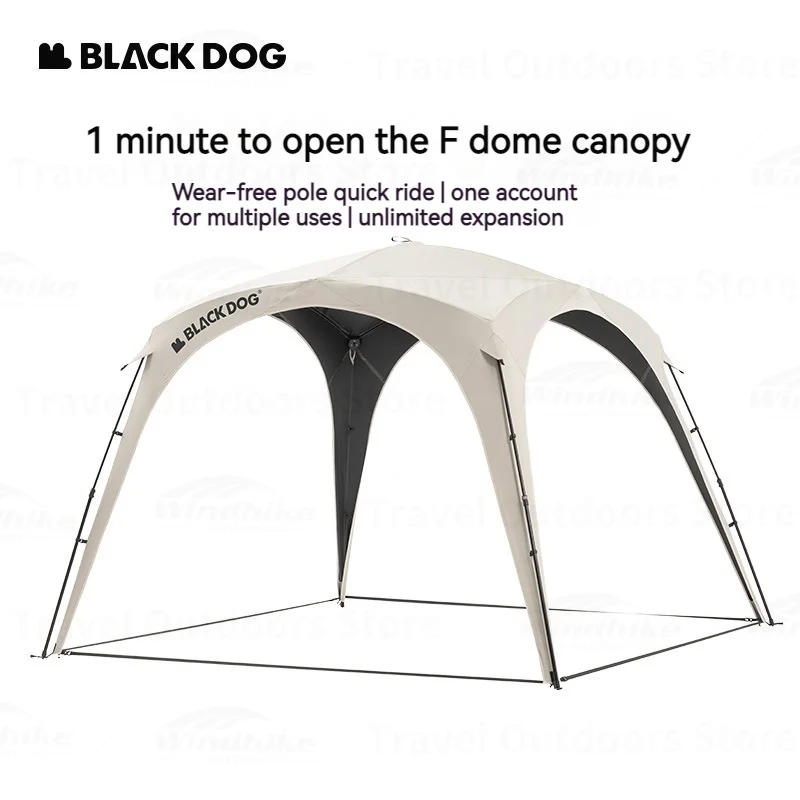 네이처하이크 BLACKDOG 자체 자동 돔 텐트, 타프 캐노피 쉐이드 막 보호..