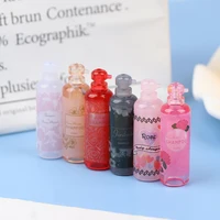 3Pcs/set 1:12 Dollhouse Miniatures Bathroom Supplies Shampoo Wash Set Model Kids Pretend Play Toys 2