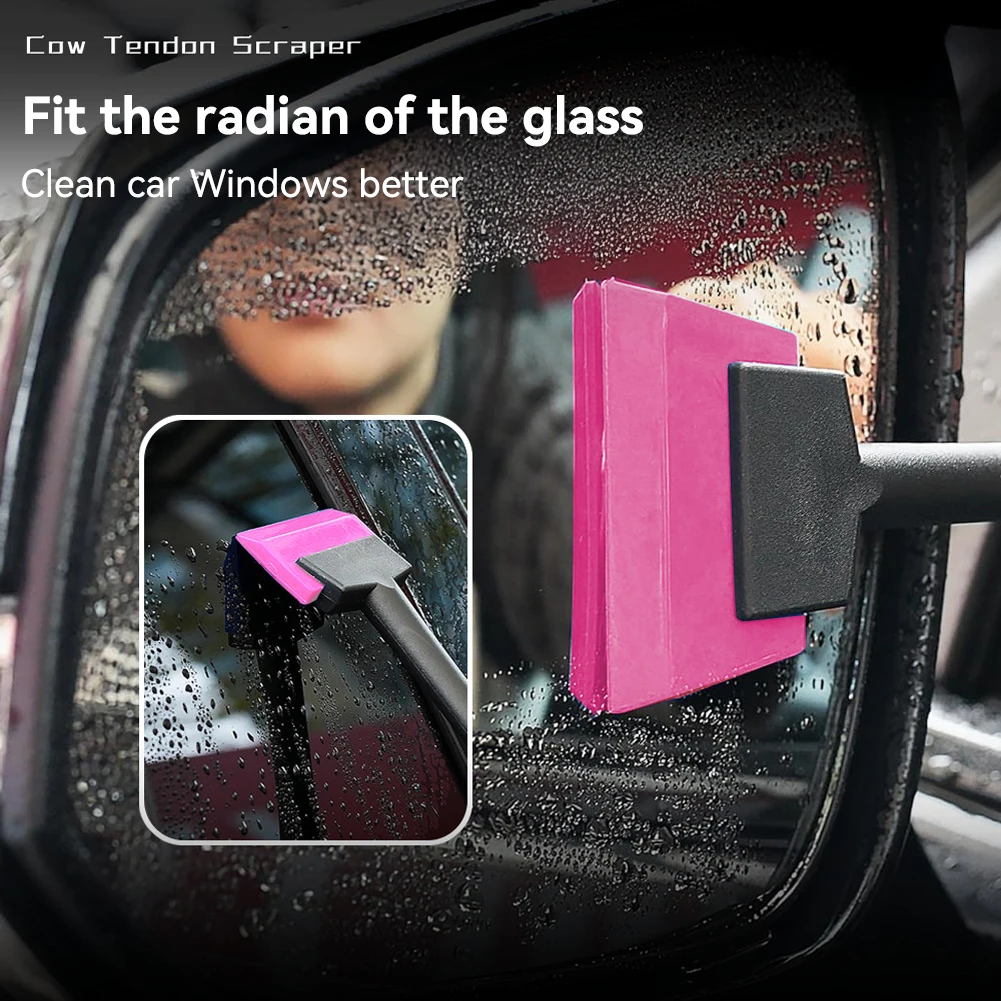 Plastic Handle TPU Blade Window Tints Wrap Vinyl Glass Water Wiper Film Scraper Squeegee Auto Install Household Cleaning Tool