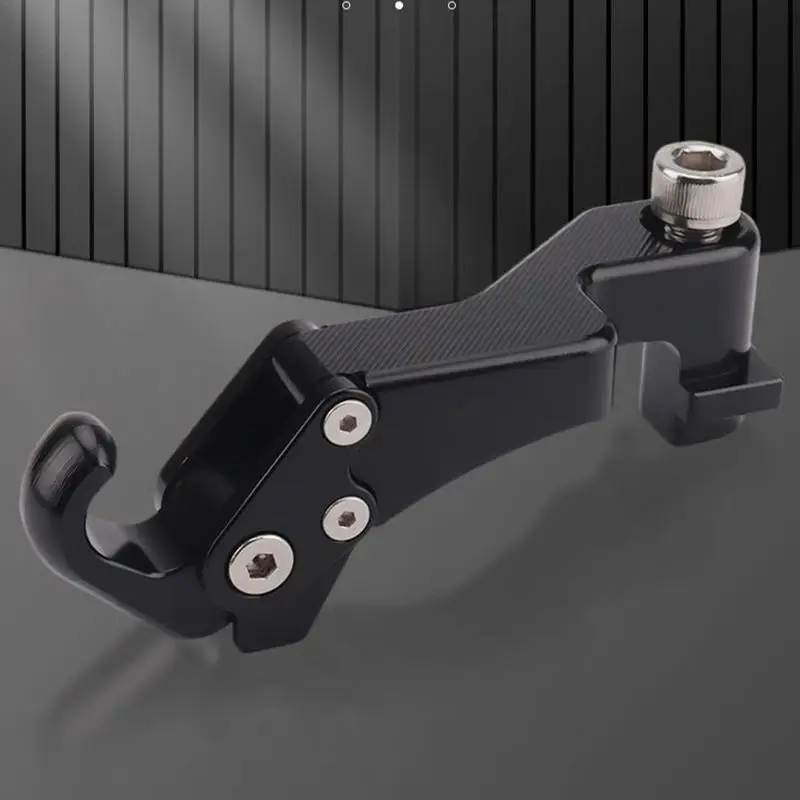 

Motorcycle Handlebar Storage Hook Scooter Luggage Bag Hanger Helmet Claw Hook Storage Bag Holder Aluminum Alloy Easy to Install