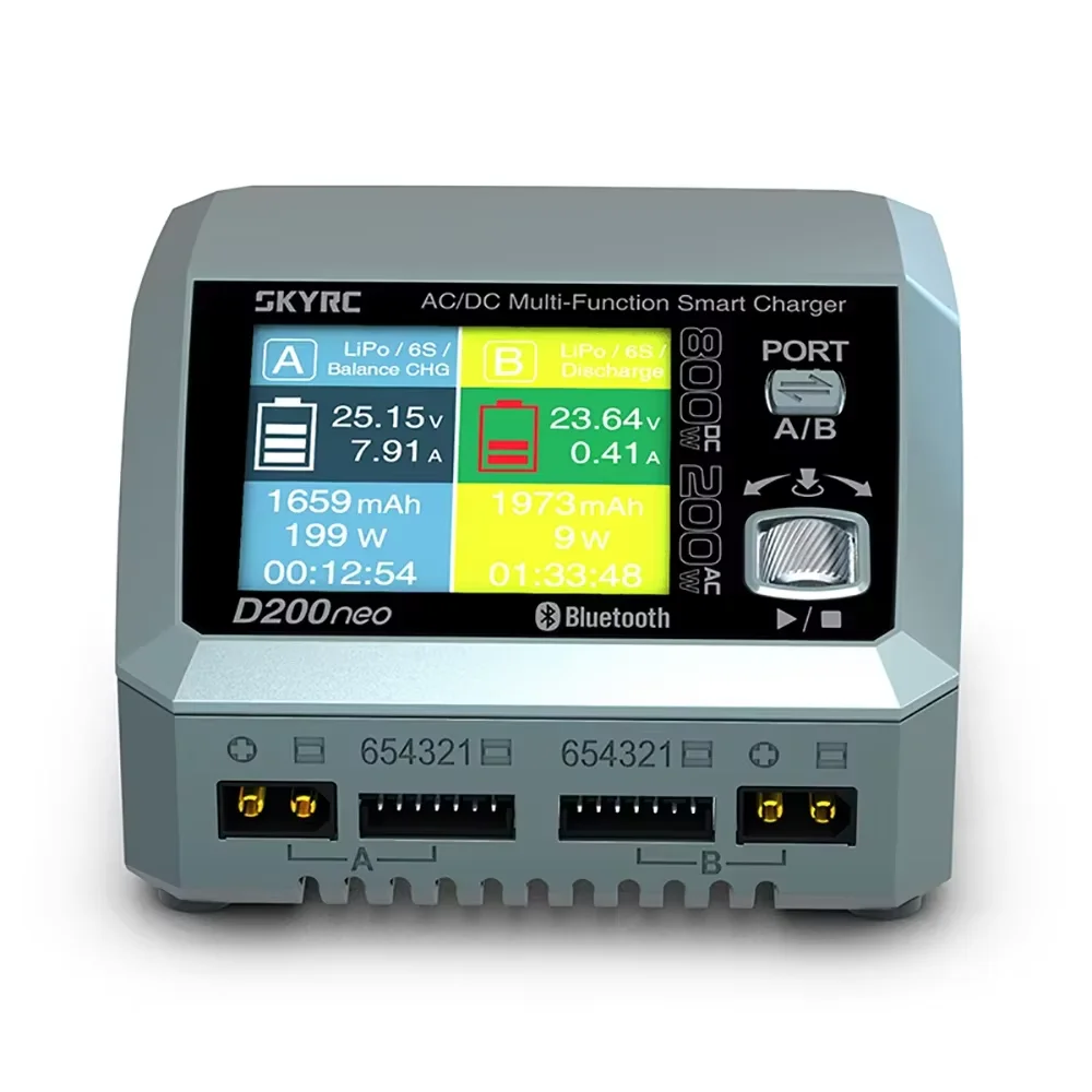 SKYrc d200neo 800w ac/dc多機能スマート充電器 (rcモデルカー