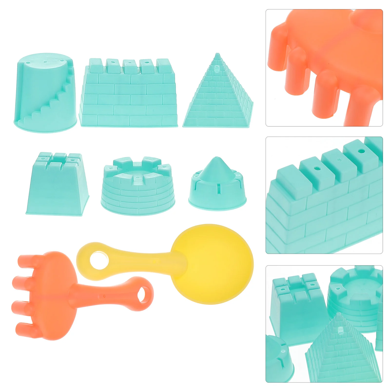 Sand Beach S Setcastle Play Kids Tool Sandbox Mold Kit Scoop Molds Dinosaur Playing Outdoor Building Tools Recognition 4