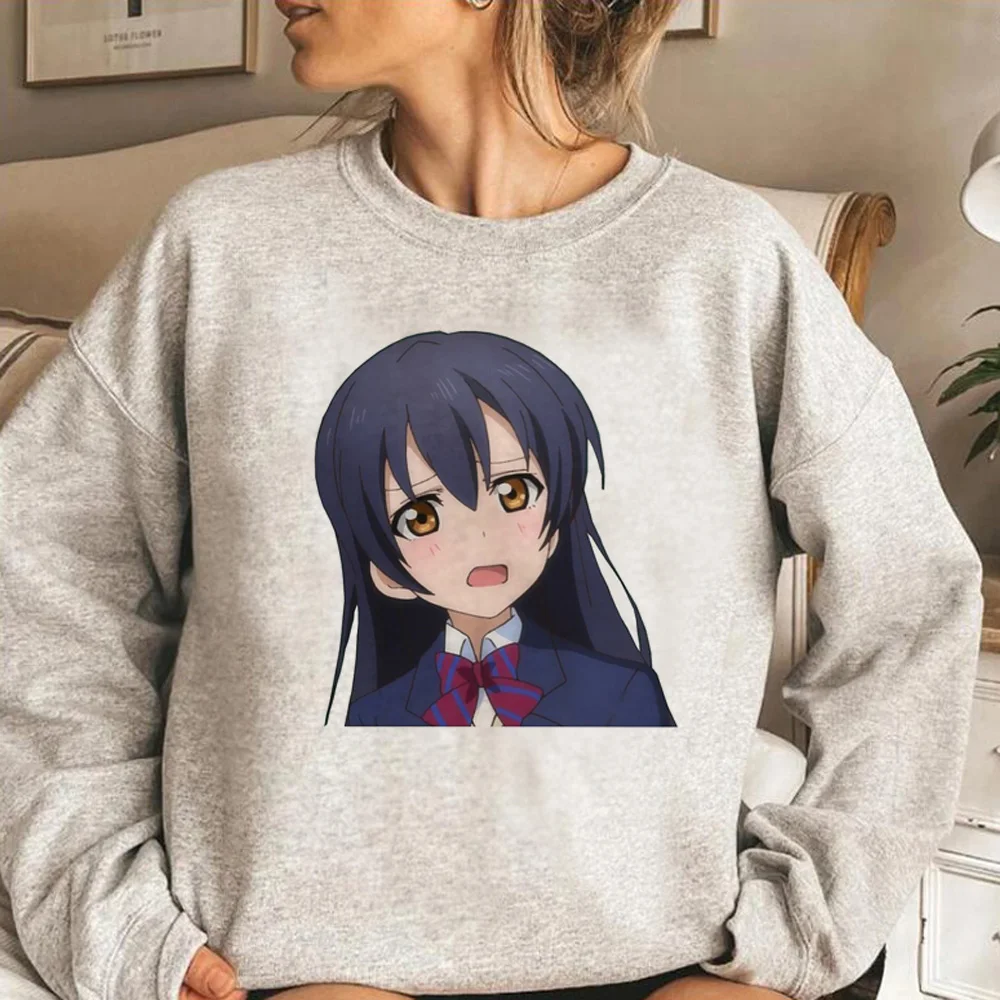 

Umi hoodies women long sleeve top aesthetic harajuku anime pulls women japanese Hood