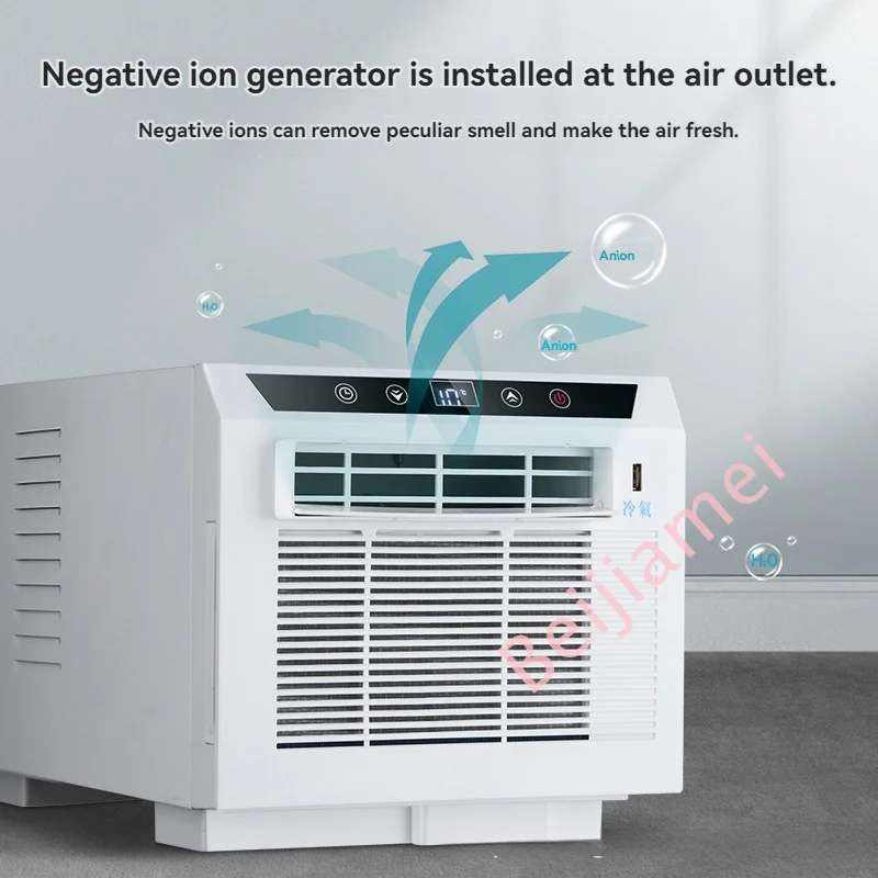Air Conditioning Mobile Chiller Can Be Remotely Controlled Timed Control Air Cooler No Drainage Required Mosquito Net 3