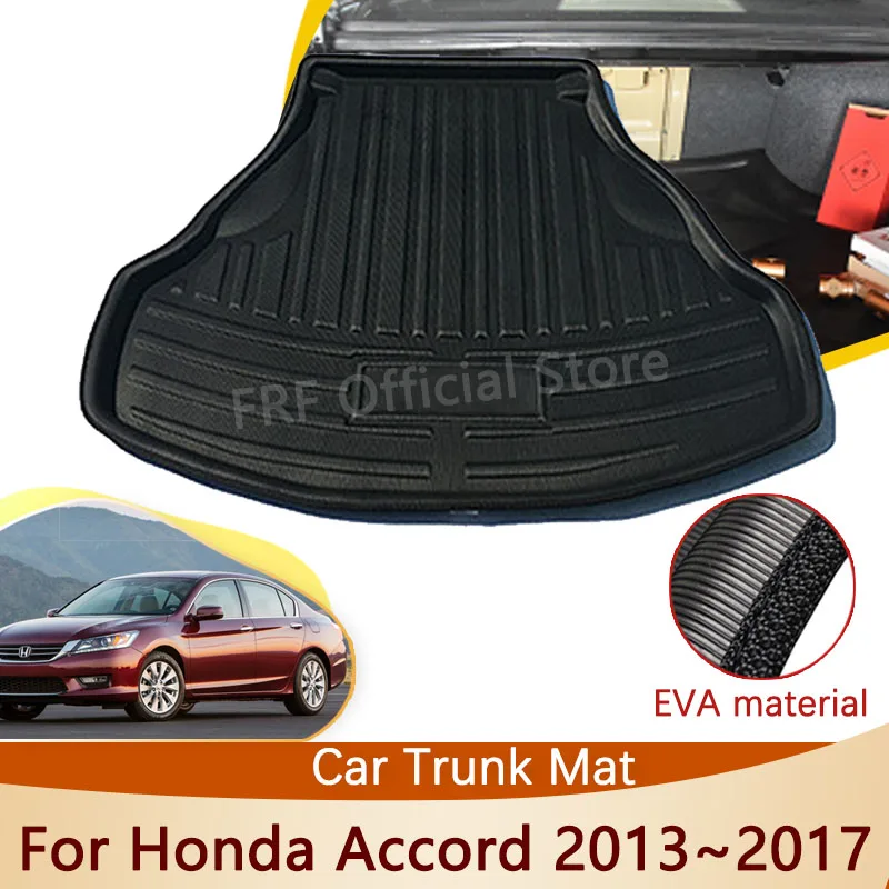 

Parts Trunk Mat For Honda Accord 9 9th Gen 2013 2014 2015 2016 2017 Accessories Floor Tray Liner Cargo Boot Carpet Car Stickers