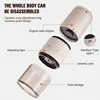 Automatic mini 38 levels adjustment drip hand coffee bean grinder digital smart coffee maker for travel 6
