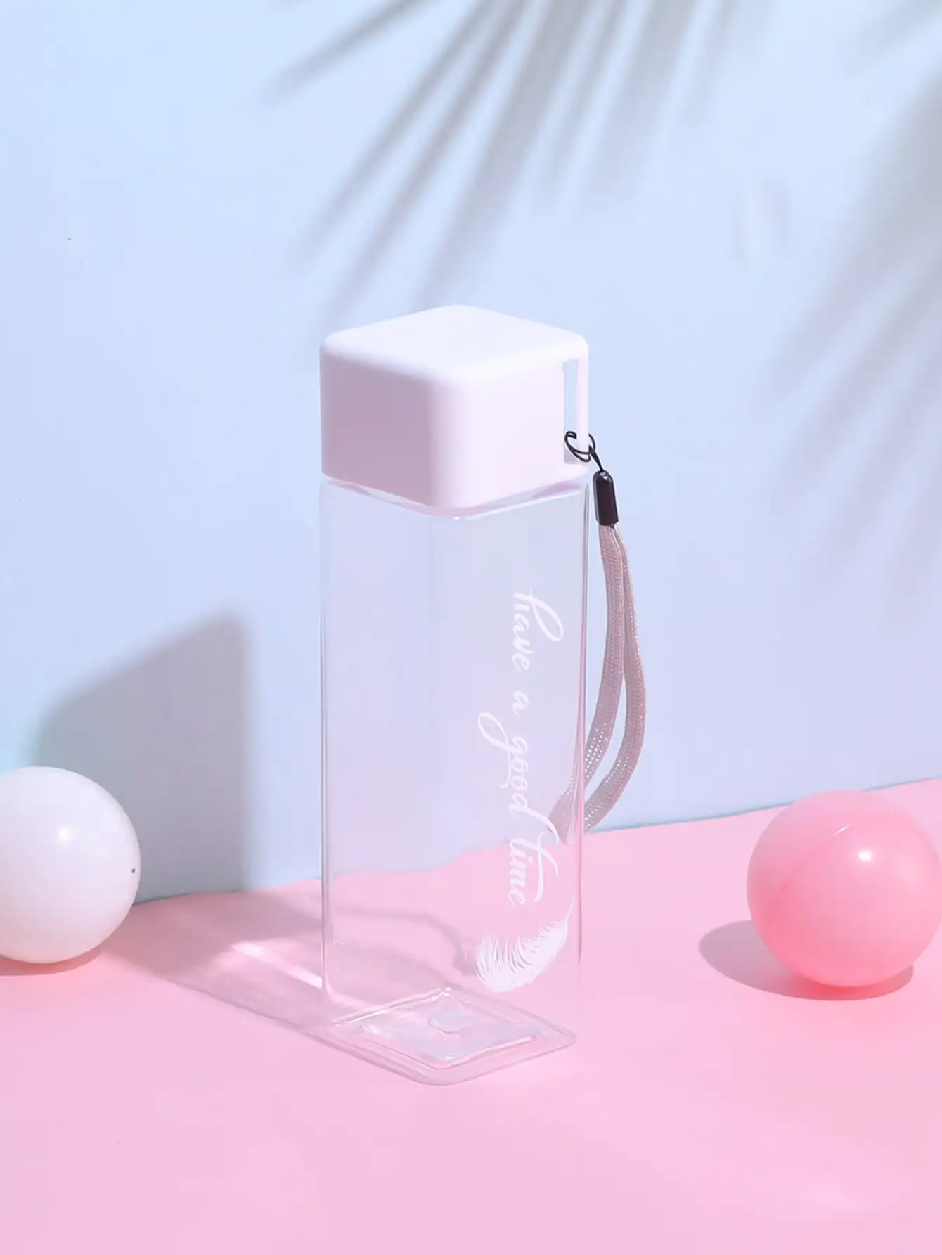 Portable Cup Square Water Bottle Square Leak Proof Water Bottle