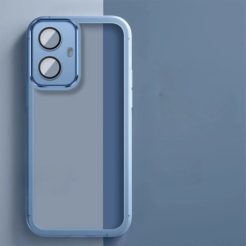 Clear Shockproof TPU Silicone Case with Camera Lens Protection