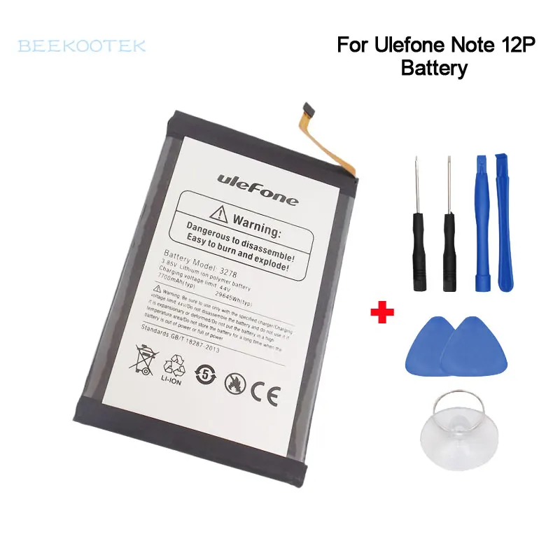 

Новый оригинальный аккумулятор Ulefone Note 12P для сотового телефона, внутренний встроенный аккумулятор, ремонт, замена, аксессуары для телефона Ulefone Note 12P