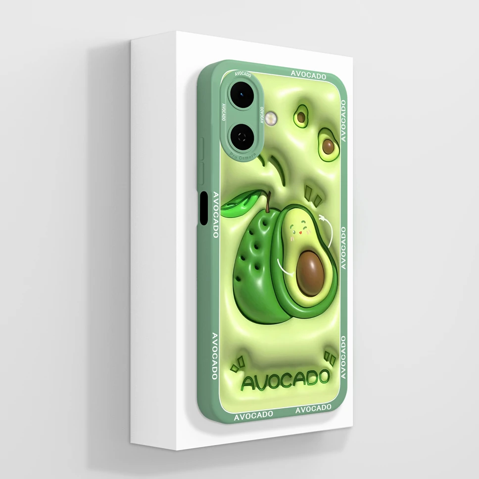 Floral Soft Silicone Phone Case with Full Coverage