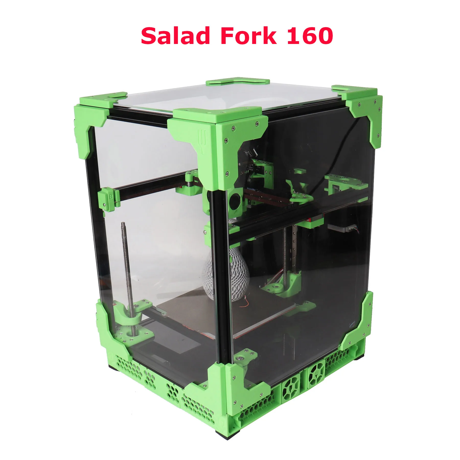 BlurollsDIYSaladFork160mm3dPrinterPartsFullKitHiwinRails