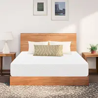10 Cooling Gel Memory Foam Medium Firm Mattress Cool Sleep Pressure Relief Certified Mattress-in-a-Box Kids and Adults No Fiberg 1
