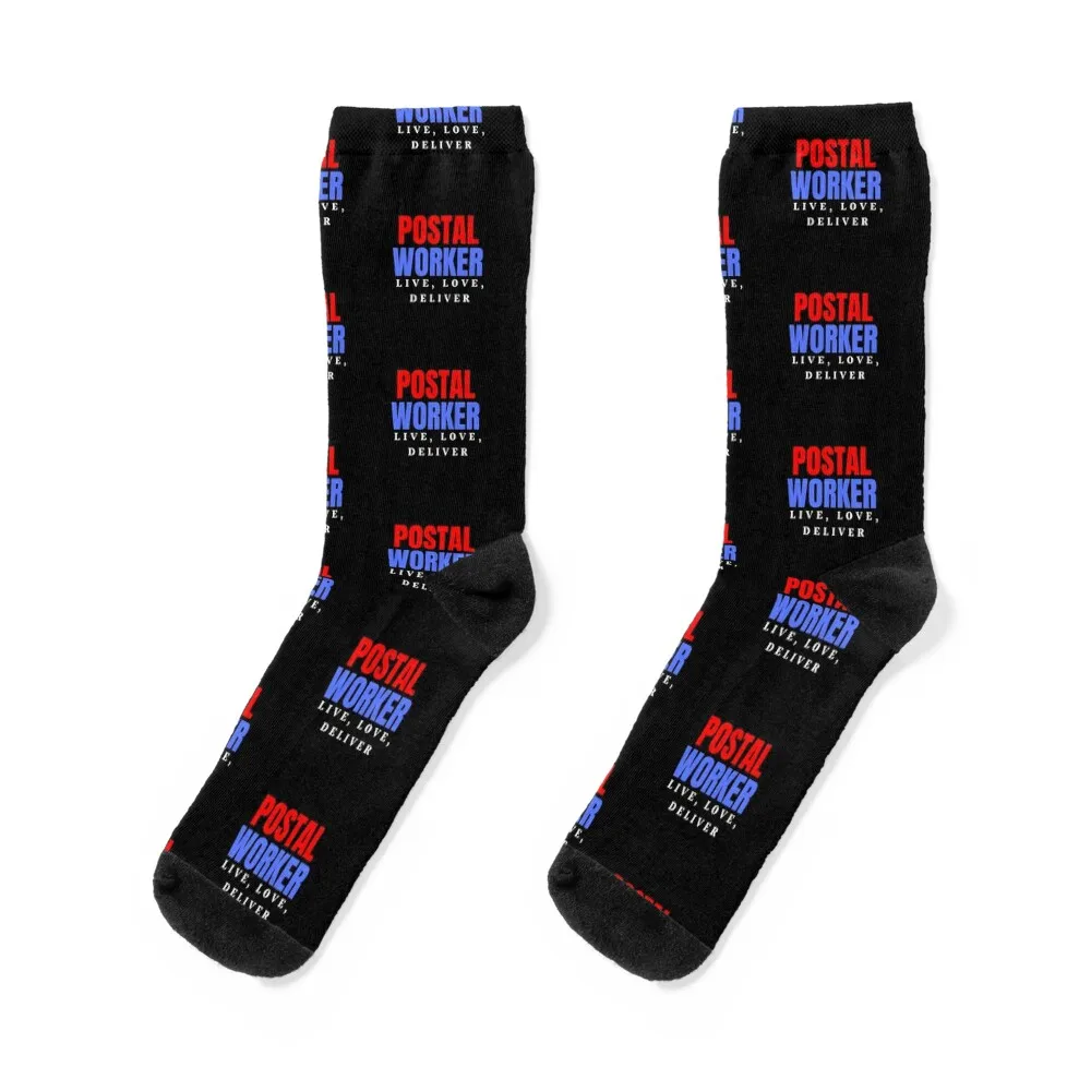 

Postal Worker Socks hockey essential shoes winter Luxury Woman Socks Men's