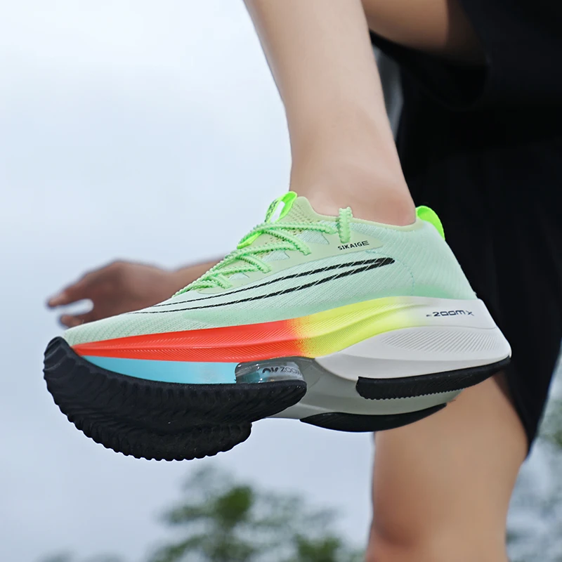 Men's new outdoor leisure sports shoes mesh surface breathable wear cushion cushioned shock rebound running shoes