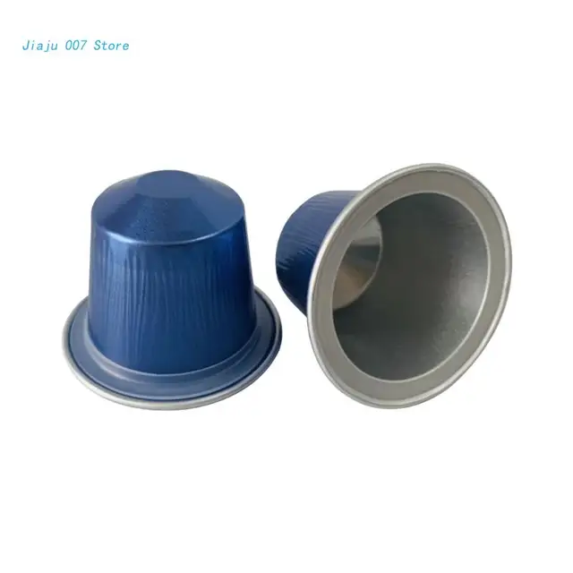 C9Ga 100Db Üres Alumínium-Fólia Kávé Kapszula Fedéllel Kávézó Kávéfőző Szerszám - Image 3