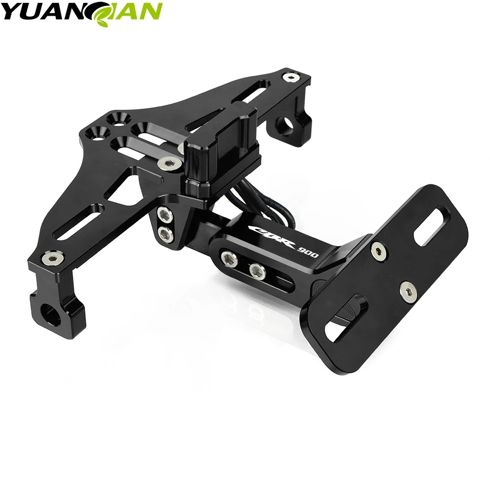 

For Honda CBR900RR CBR 900RR CBR900 900 RR 1992-1999 CNC Motorcycle Adjustable Angle License Number Plate Frame Holder Bracket