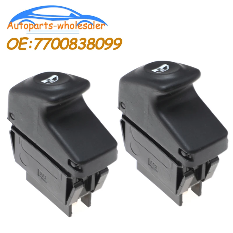 Renault Power Window Switch Button for Clio II Megane KANGOO Passenger Control