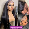 30 40 Inch Straight Lace Front Wigs Hd Lace Wig 13x6 Human Hair Wigs For Black Women Pre Plucked Brazilian 13x4 Lace Frontal Wig 2