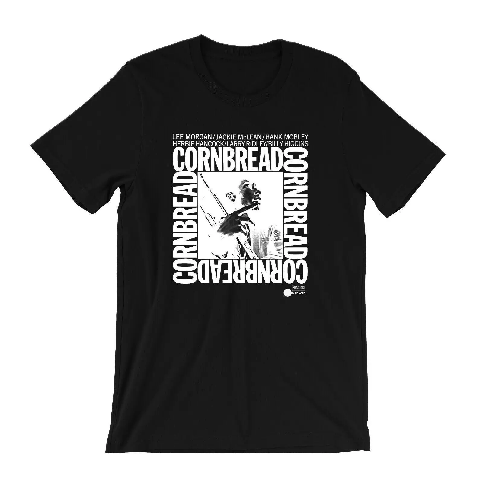 Lee Morgan T-Shirt Note Blue Records Cornbread Medium Jazz Album Cover Art