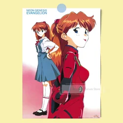EVA New Century Evangelion Anime Poster - Premium Home Decoration Wall Art Featuring Iconic Characters - A3 30x42cm Frameless (K3 - 243 - 14)