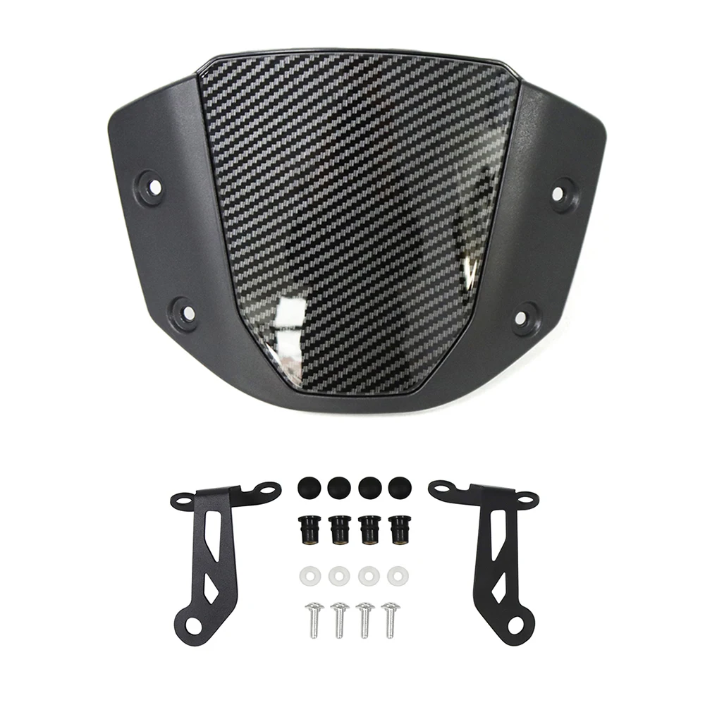 Voor Honda CB650R CB 650 R 2024 2025 Motorfiets Sport Windscherm Voor Winddeflector Met Beugel Luchtkuip Wind(Silver Voor Honda CB650R CB 650 R 2024 2025 Motorfiets Sport Windscherm Voor Winddeflector Met Beugel Luchtkuip Wind(Silver