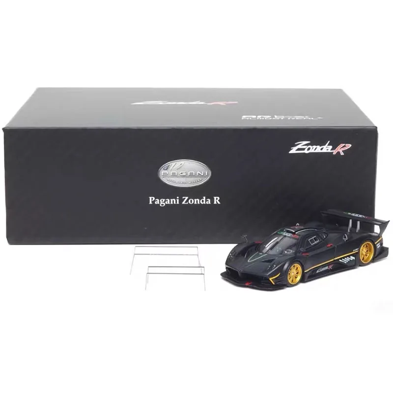 New Almost Real 1/64 Pagani Zonda R Car Model AR Box Alloy