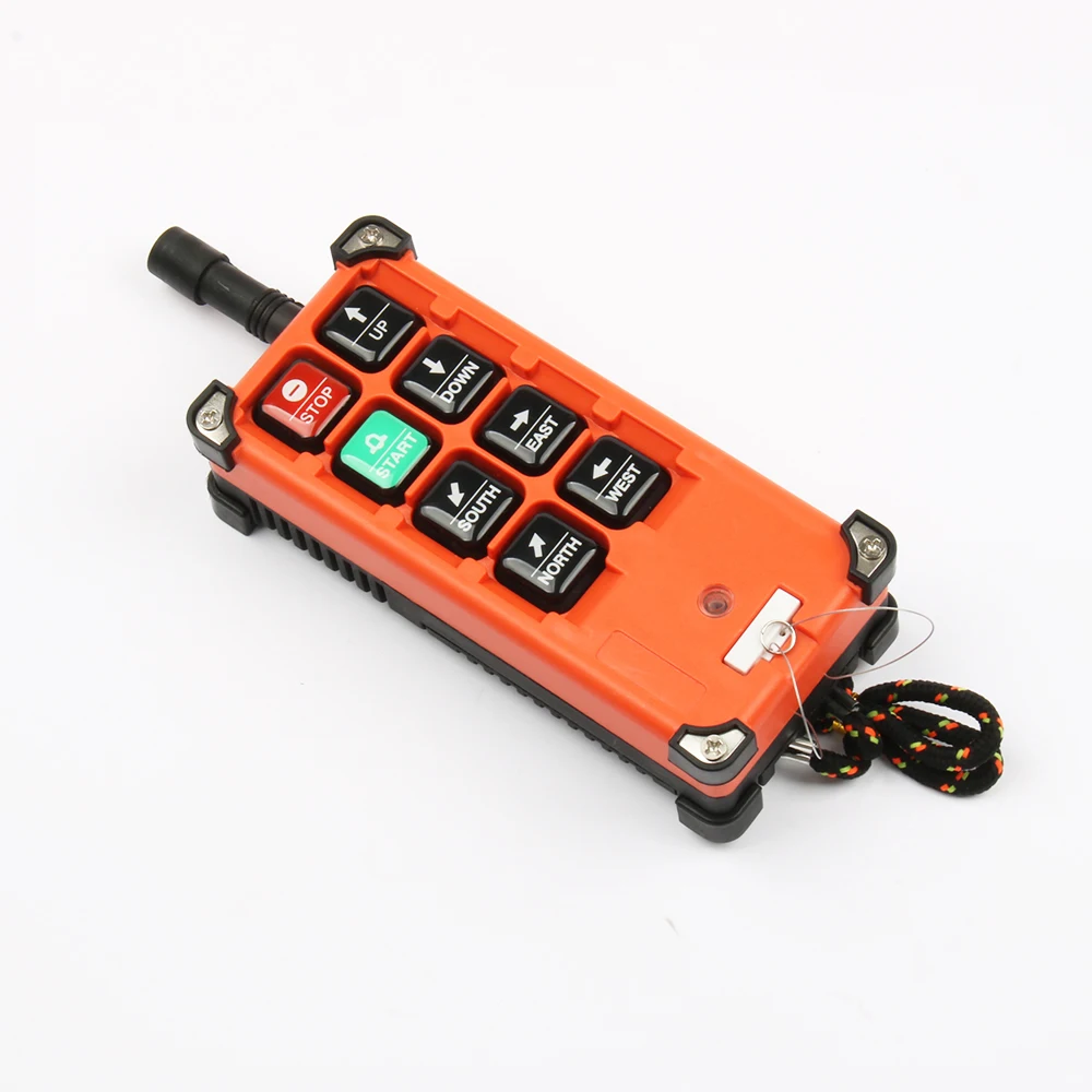 고품질 F21-E1B VHF/UHF 산업용 무선 라디오 크레인 원격 제어 2 송신기 호이스트 크레인 리프트 용 수신기 1 개