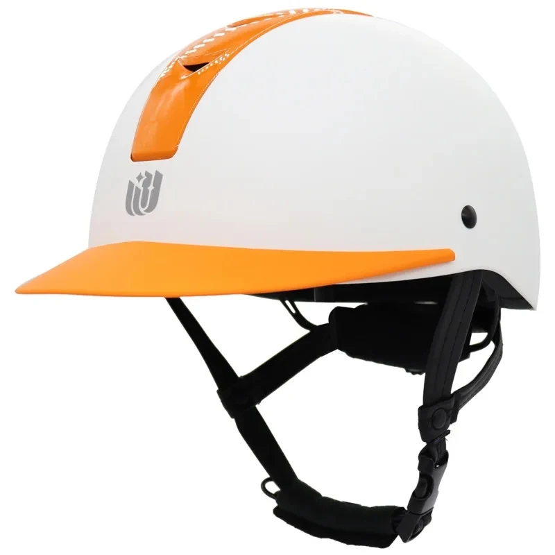 Children's Equestrian supplies Helmet 49-58cm Super Light Riding Helmet Knight Hat Removable Brim Speed Helmet Horse Riding 3