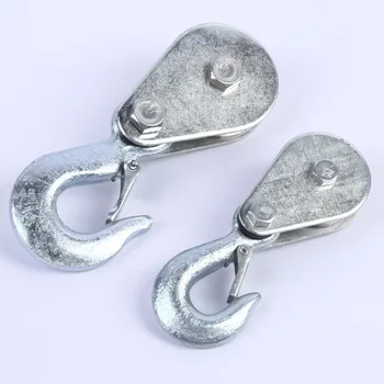 Steel Single Wheel Lifting Rope Pulley 1