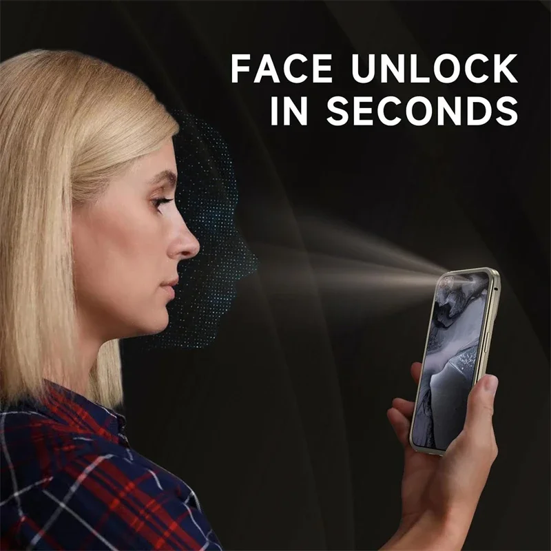 Magnetic Double-Sided Tempered Glass Full Body Case with Lens Protection and Metal Bumper Cover