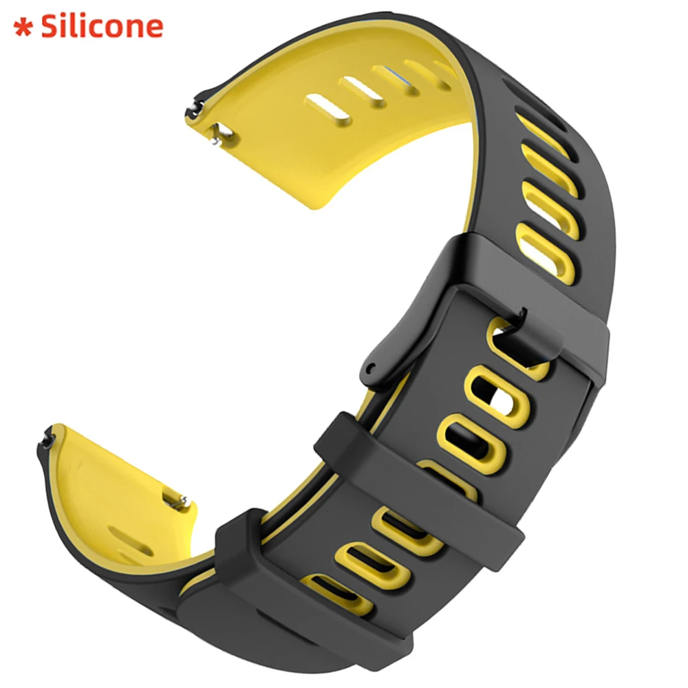 Luxury Leather Smartwatch Strap - Premium 20mm/22mm Band