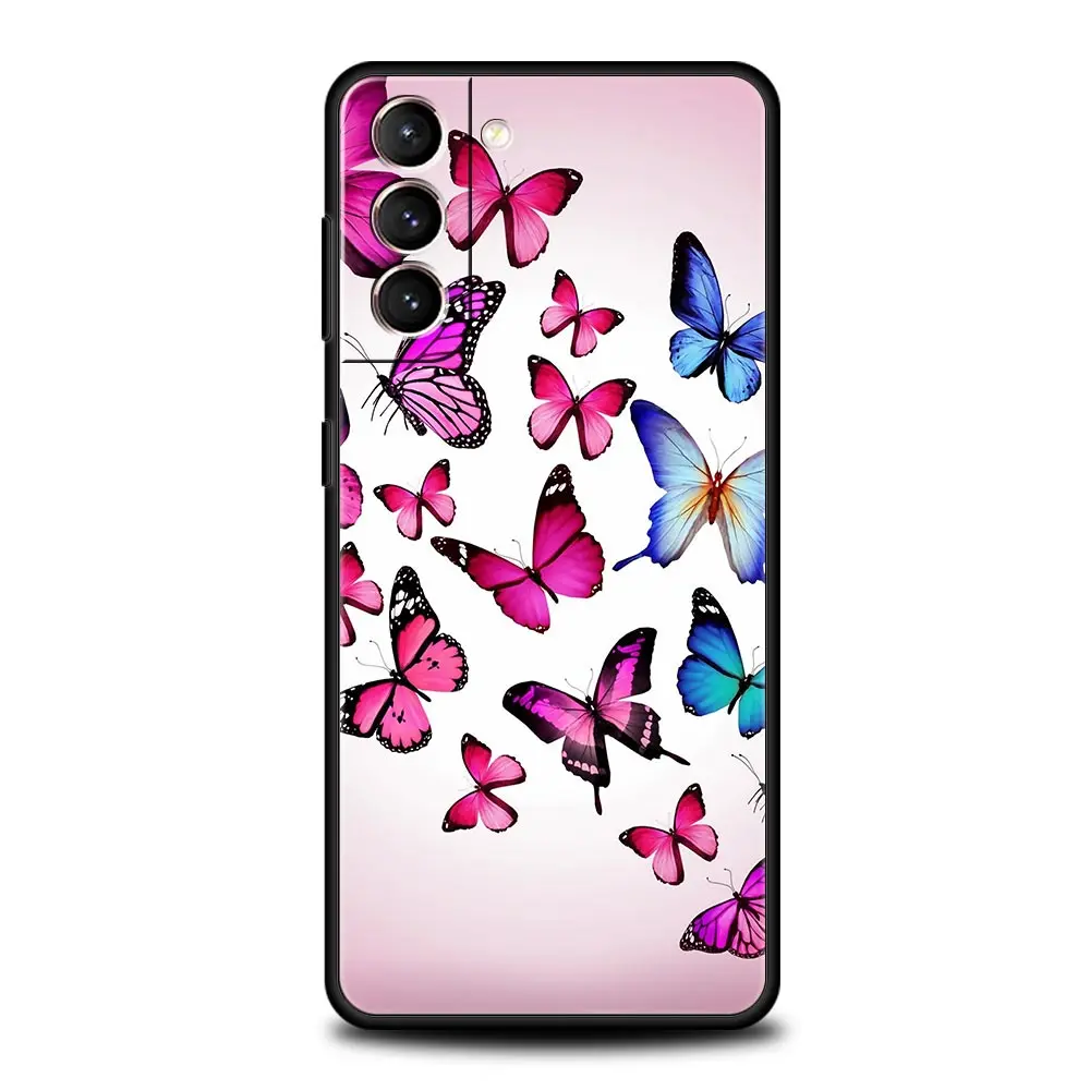 Charming Butterfly Fashion Soft Silicone Phone Case