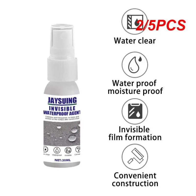 2/5PCS Super Strong Bonding Spray Anti-Leaking Sealant Agent Multi-use Invisible Waterproofing Agent Leak Trapping Repair Glue