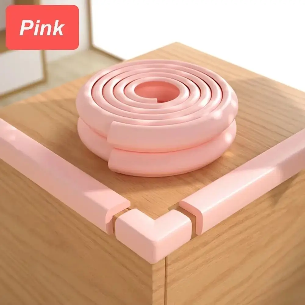 Easy To Clean NBR Table Protector L Shape Protective Cover Desk Cover Anti-collision Foam Baby Safety Protective Tape Office