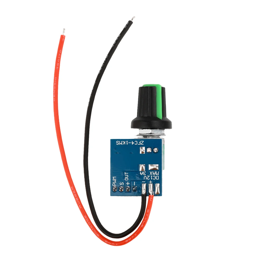 DC5-12V Manual 4-wire PWM fan Speed Controller With Switch Chassis Noise Reduction Fan Speed Governor for PC CPU Cooler Fan