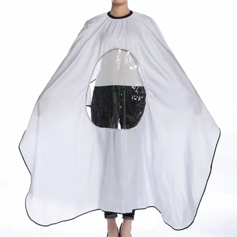 3 folding inverted 10 ribs windproof umbrella built in window breaker business automatic reverse umbrella with reflective stripe Salon Hairdressing Cape Barber Cape With Transparent Viewing Window Waterproof Haircut Cloak Apron