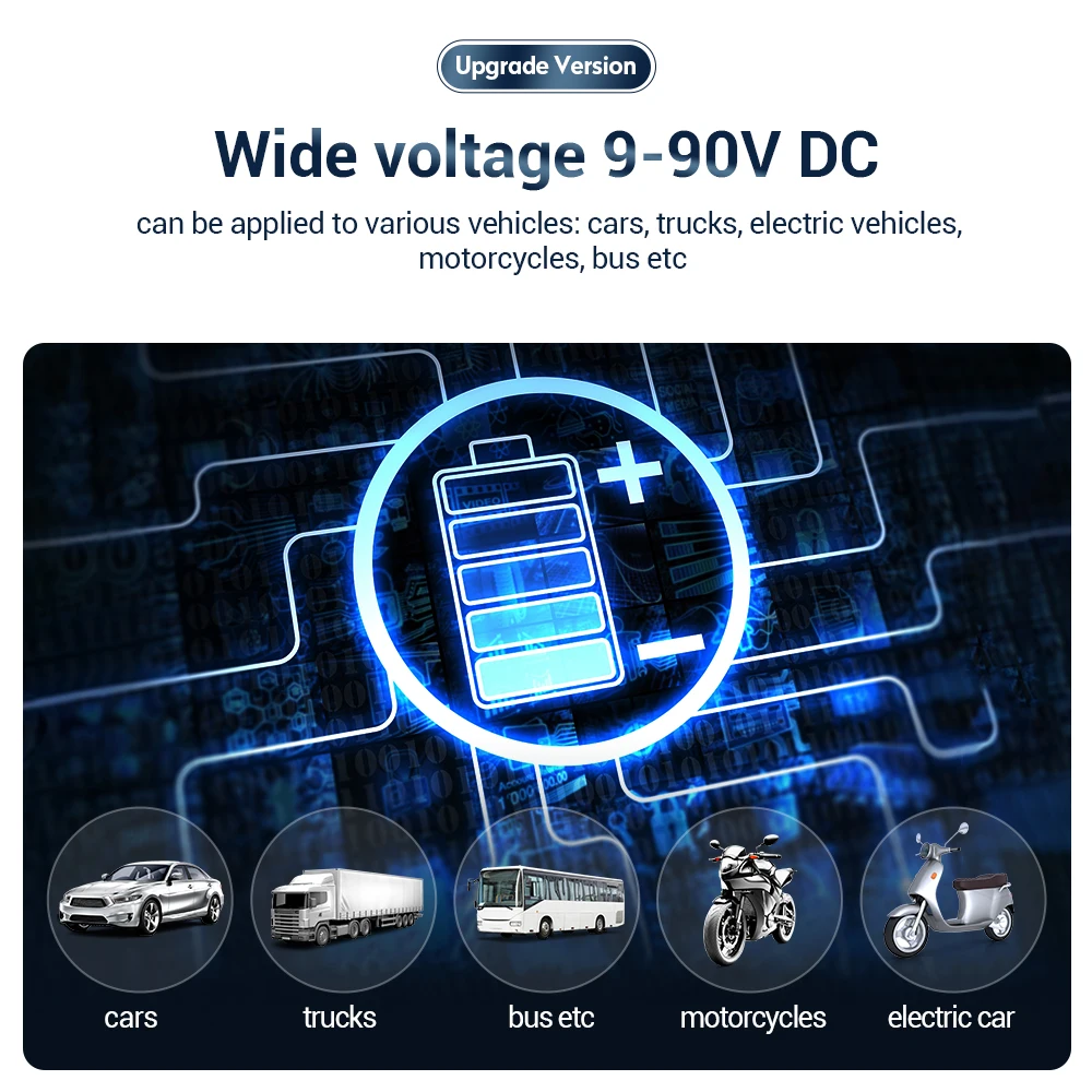 4G Wide voltage MV930G Car Tracker Dual Positioning ACC Battery Detecting Cut Off Fuel Anti-Theft Alerts Globle APP Locating car tracker