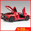 1:32 Lamborghini Aventador LP750-4 LP770-4 Metal Diecast Alloy Kids Toy Cars Models Trucks For Boys Toys Vehicles Collection 1