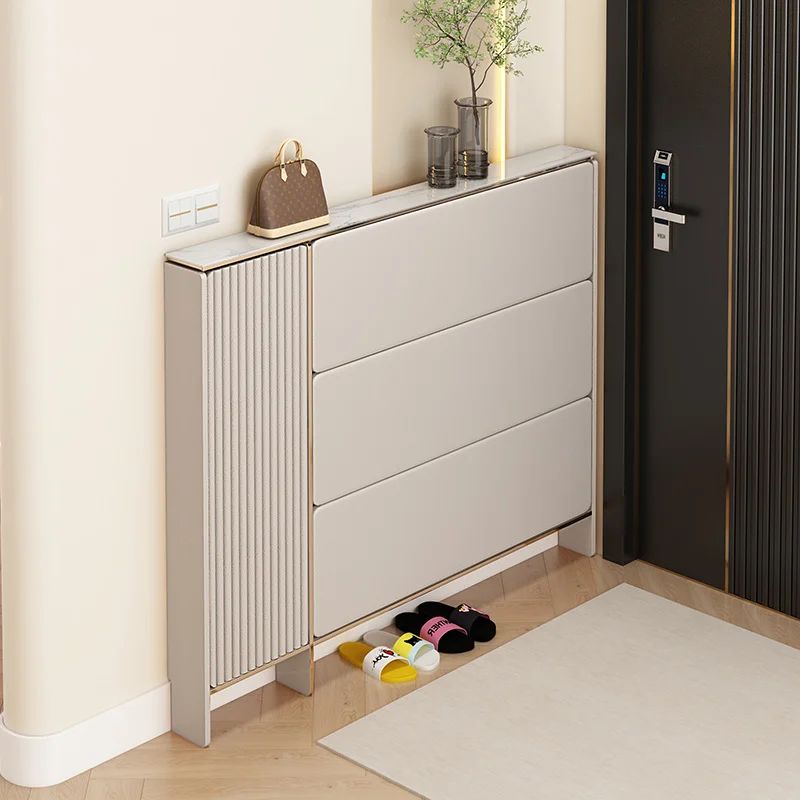 Ultra Thin Shoe Shoe Organizer Storage Doorway Space Saving