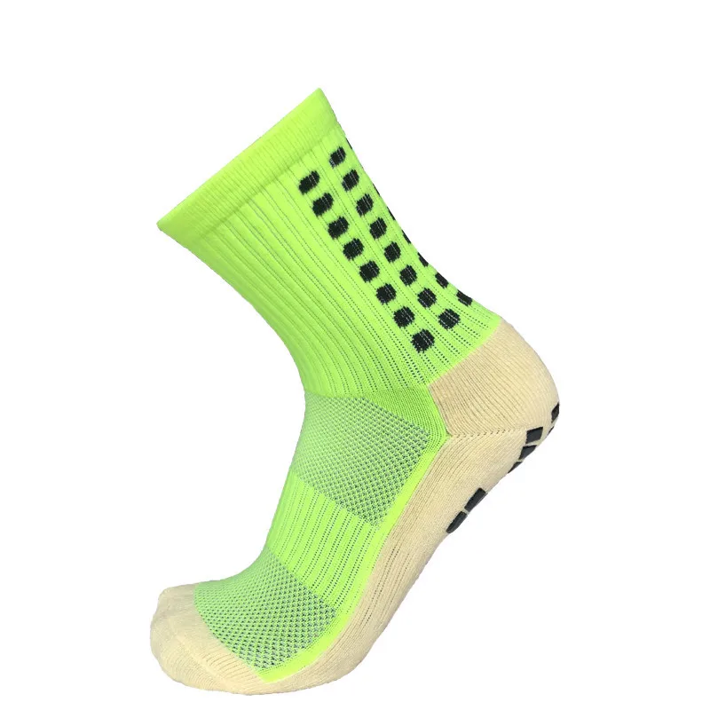 

New Football Socks Men And Women Sports Socks Non-slip Silicone Bottom Soccer Basketball Grip Socks
